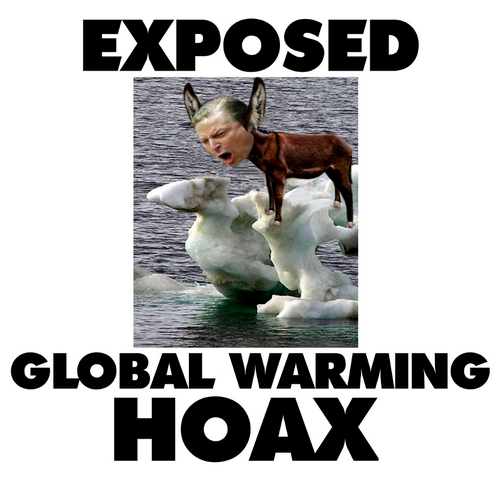 Hoodie: EXPOSED: GLOBAL WARMING HOAX