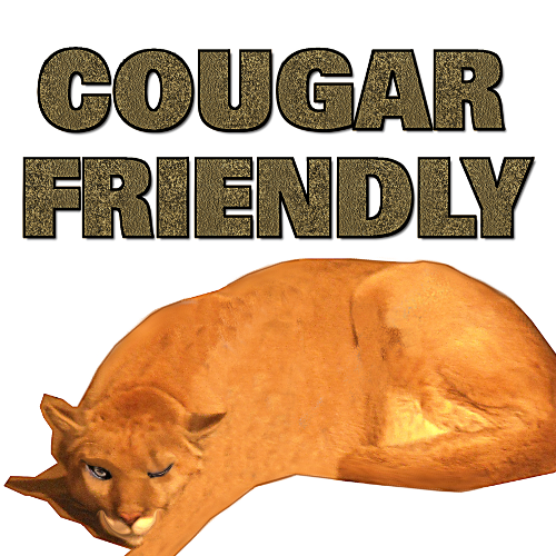 Hoodie: COUGAR FRIENDLY