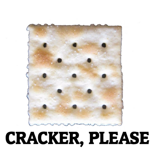 Hoodie: CRACKER, PLEASE