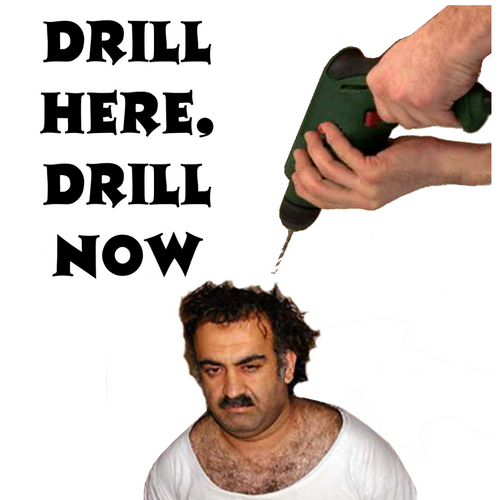 T-Shirt: DRILL HERE, DRILL NOW