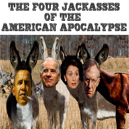 Hoodie: FOUR JACKASSES