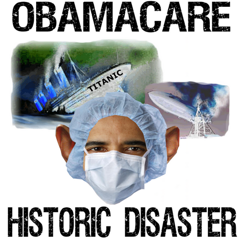 Hoodie: OBAMACARE: HISTORIC DISASTER