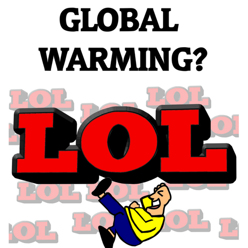 T-Shirt: GLOBAL WARMING?  LOL!