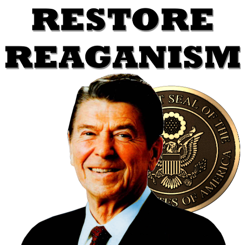 Hoodie: RESTORE REAGANISM