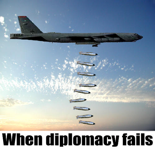 Hoodie: WHEN DIPLOMACY FAILS