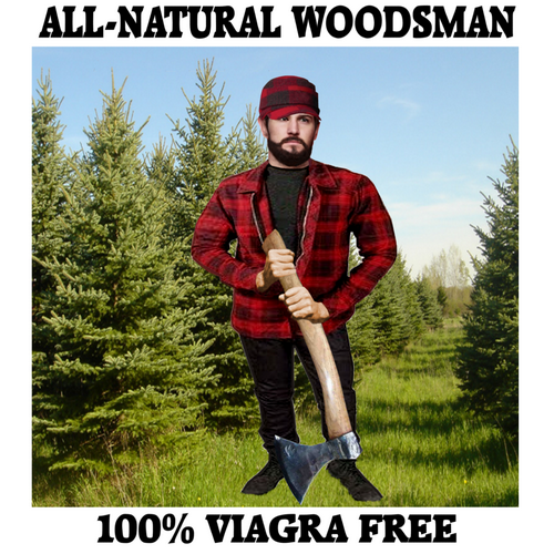 Hoodie: ALL-NATURAL WOODSMAN